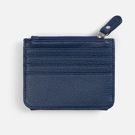 Картхолдер на молнии Unison, синий