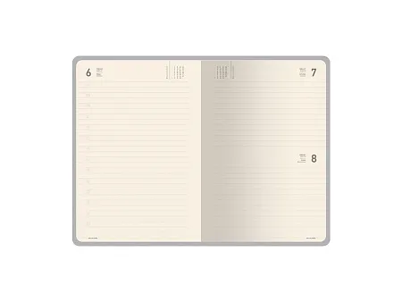 Ежедневник А5 датированный Megapolis Loft на 2026