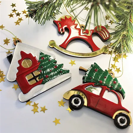 Ёлочная игрушка Машинка