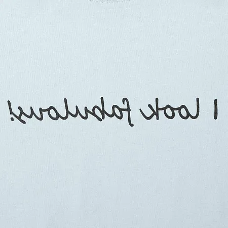 Футболка женская I Look Fabulous, голубая