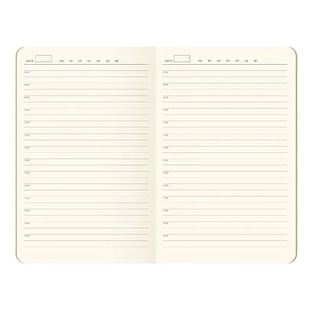 Ежедневник Portobello Trend, Latte Ecoline, недатированный, серый, с антибактериальным покрытием