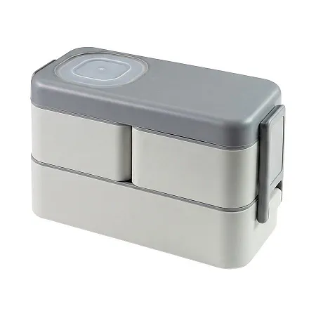 Ланч-бокс  BIEN;1050 мл, 19.5x8.8x12.4 см; серый