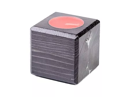 Свеча в декоративном подсвечнике Клубника