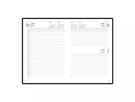 Ежедневник датированный А5 Sidney Nebraska на 2025 год