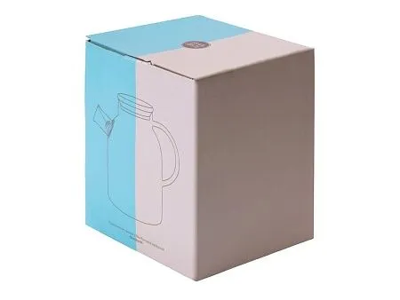 Стеклянный чайник с бамбуковой крышкой Sencha M