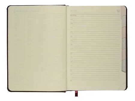 Ежедневник недатированный А5 Velvet Index с индексами