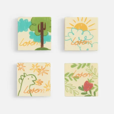 Набор из 4 печений Dream White