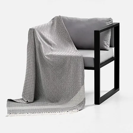 Плед Ladakh, серый