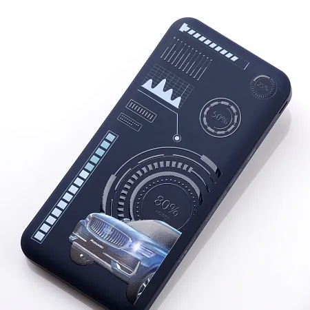 Внешний аккумулятор, Elari Plus, 10000 mAh, синий