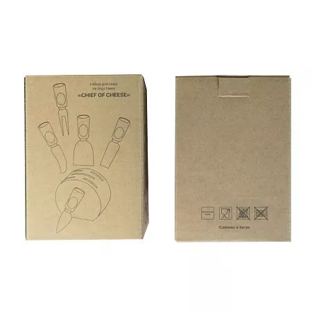 Набор для сыра "Chief of cheese" на подставке