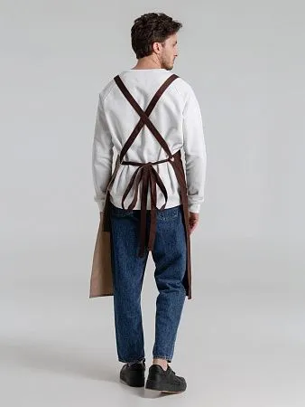 Фартук Picante, черный с серым