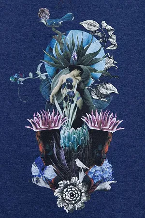 Толстовка Beauty Sleep, синий меланж