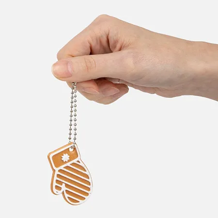 Мини-подвеска «Пряник», варежка