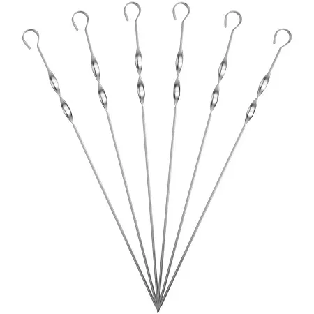 Набор шампуров в чехле Bower, ver. 2, серый