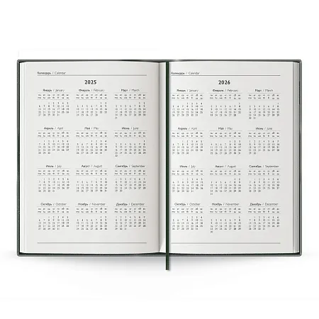 Ежедневник Baza, датированный, зеленый