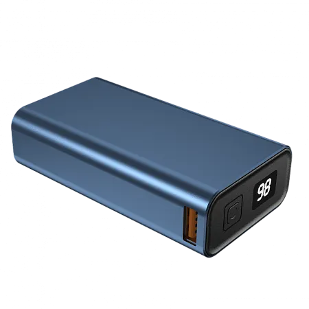 Внешний аккумулятор AMARANTH 10MDQ , 10000 мАч, металл, синий