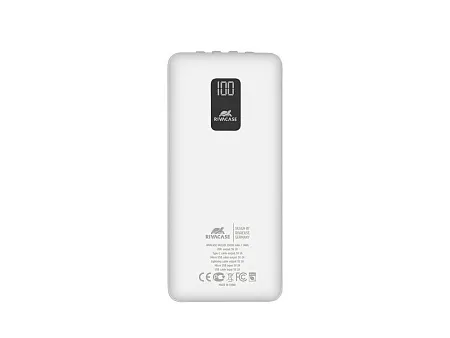 Внешний аккумулятор с дисплеем и встроенными кабелями VA2220, 20000 mAh