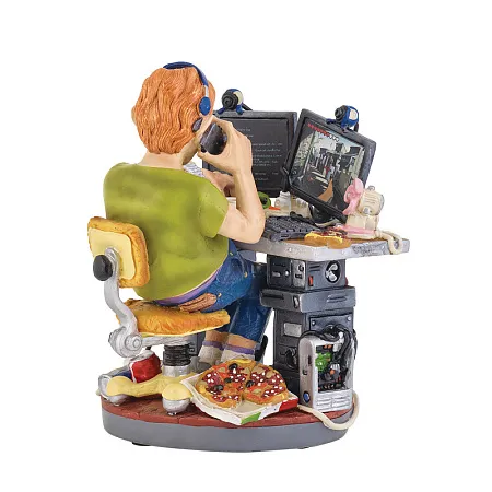 Скульптура "Компьютерщик"