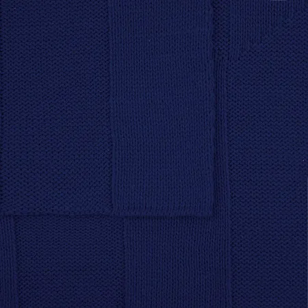 Плед Rombus, темно-синий (сапфир)