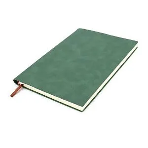 Блокнот A5 "Donnie" c карманом для ручки, тёмно-зелёный