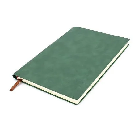 Блокнот A5 "Donnie" c карманом для ручки, тёмно-зелёный