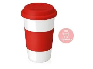 Кружка с силиконовой крышкой Нью-Йорк