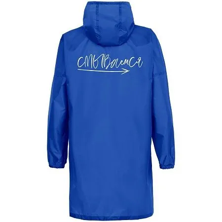 Дождевик «Смываемся», ярко-синий