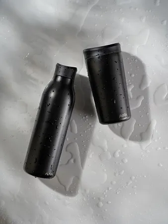 Термобутылка Avira Alok из переработанной стали RCS, 600 мл