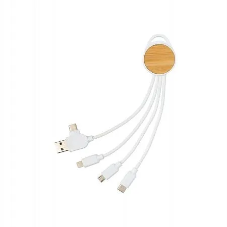 Круглый кабель Ontario 6-в-1 из переработанного пластика RCS