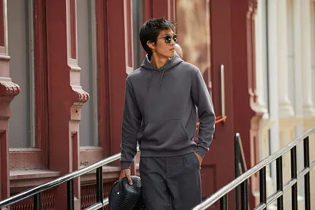 Толстовка Hooded, красная