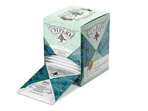 Чай черный с пихтой и можжевельником в индивидуальных саше