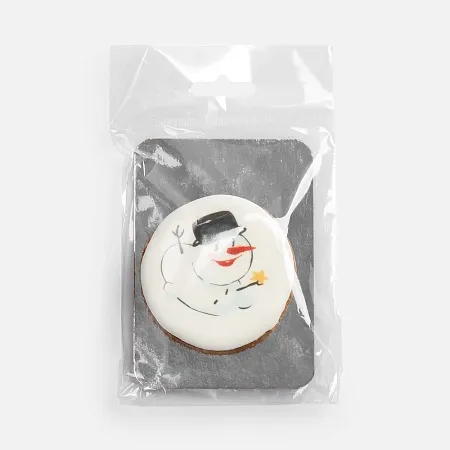 Печенье имбирное «Снеговик»