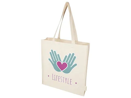 Эко-сумка из органического материала с полной ластовицей Orissa