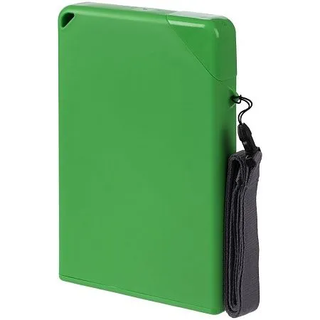 Плоская бутылка для воды Flacon, синяя