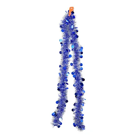 Новогодняя мишура с блестками, мультиколор