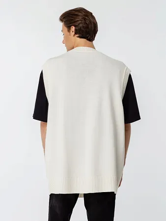 Жилет оверсайз унисекс Tad в сумке, красный