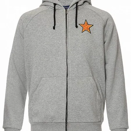 Толстовка на молнии Gourji "Отличник" серая L