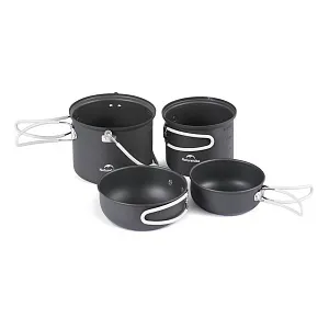 Набор посуды Naturehike NH18T018-G, серый