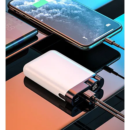 Внешний аккумулятор Strom, 10000 mAh, красный