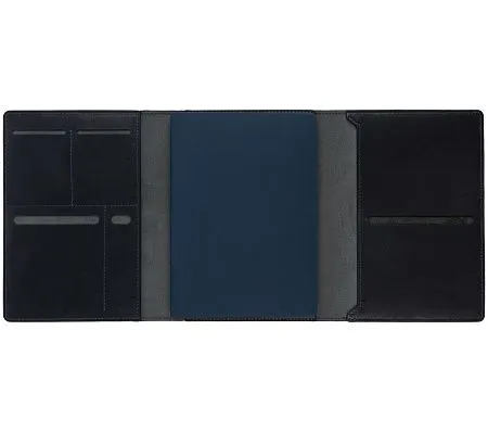 Ежедневник-портфолио недатированный Napoli, синий