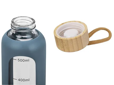 Бутылка из боросиликатного стекла Hangy, 550 мл