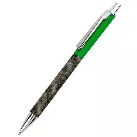Ручка металлическая Jennifer, тёмно-зелёная