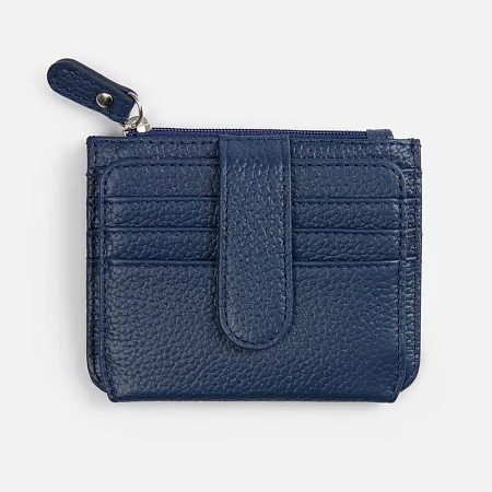 Картхолдер на молнии Unison, синий