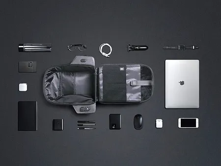 Водостойкий антикражный рюкзак Hipack для ноутбука 15.6