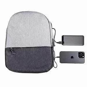 Набор подарочный POWER BEAM: рюкзак c USB портом и power bank 