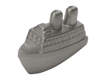 Подставка для визиток Круиз, серебристый/черный 