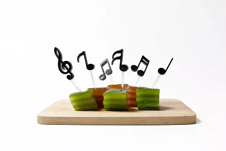 Шпажки для закусок и канапе Melodilicious 