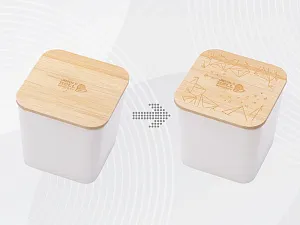 Eмкость для хранения Flake с гравировкой