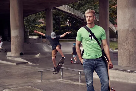 Футболка мужская HEAVY, белая