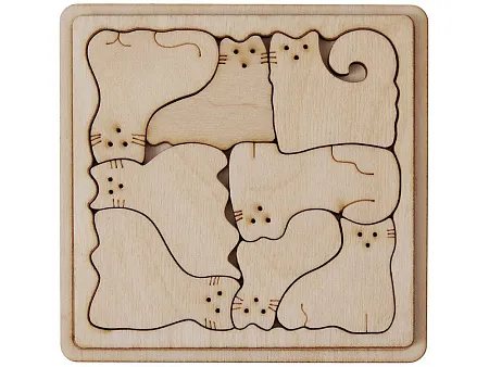 Деревянная головоломка Catgram